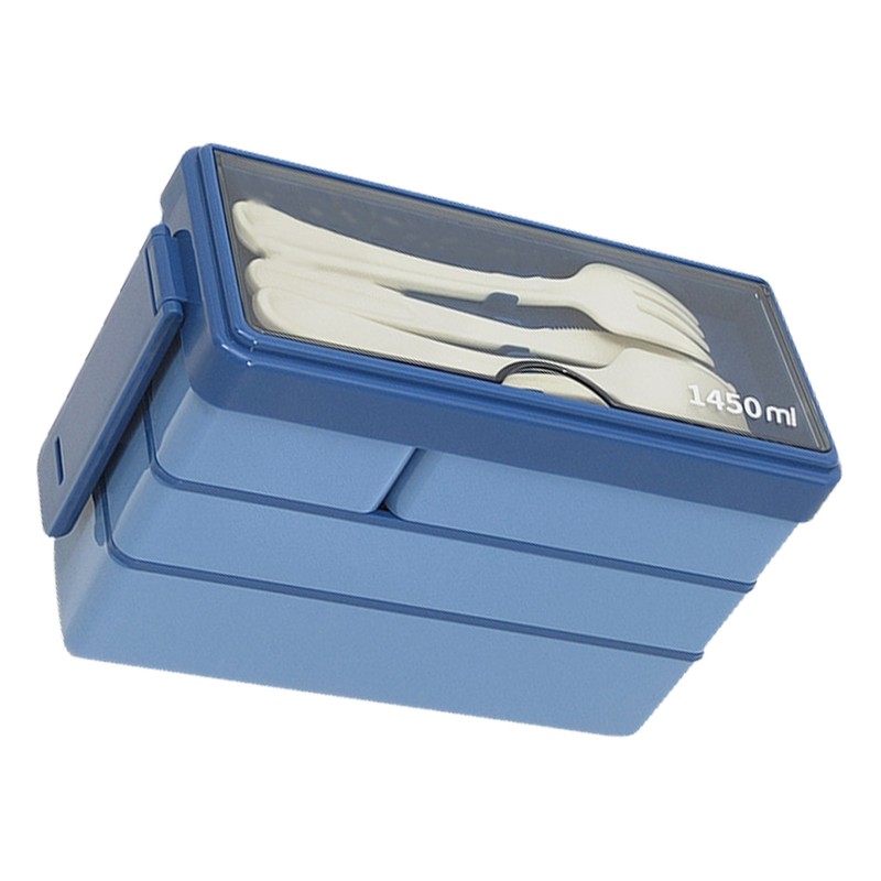 Bento Box Adult Lunch Box 3 Layers Stackable Lunch Container