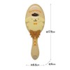 Sanrio Characters Pompompurin Die-Cut Hair Brush