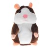 Retoo Talking Hamster Toy, Repeated Talking Plush Toy, Electronic, Funny