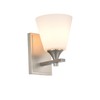 Brushed Nickel Wall Sconce Light, American Sconces Wall Lighting, Traditional
