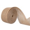 10m Hessian Ribbon for Gift Wrapping Crafting, 5cm Wide Burlap