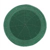 Peggy Wilkins Bliss Beaded Christmas Round Place Table Mat 12"