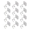 400Pcs Headliner Pins Plastic Stainless Steel Wide Application Easy Storage