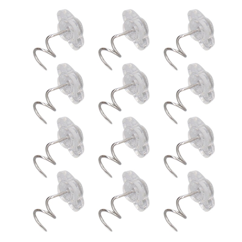 400Pcs Headliner Pins Plastic Stainless Steel Wide Application Easy Storage
