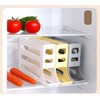 30 Eggs Egg Holder for Fridge,4 Tiers Egg Container,Auto-Rolling Organizer