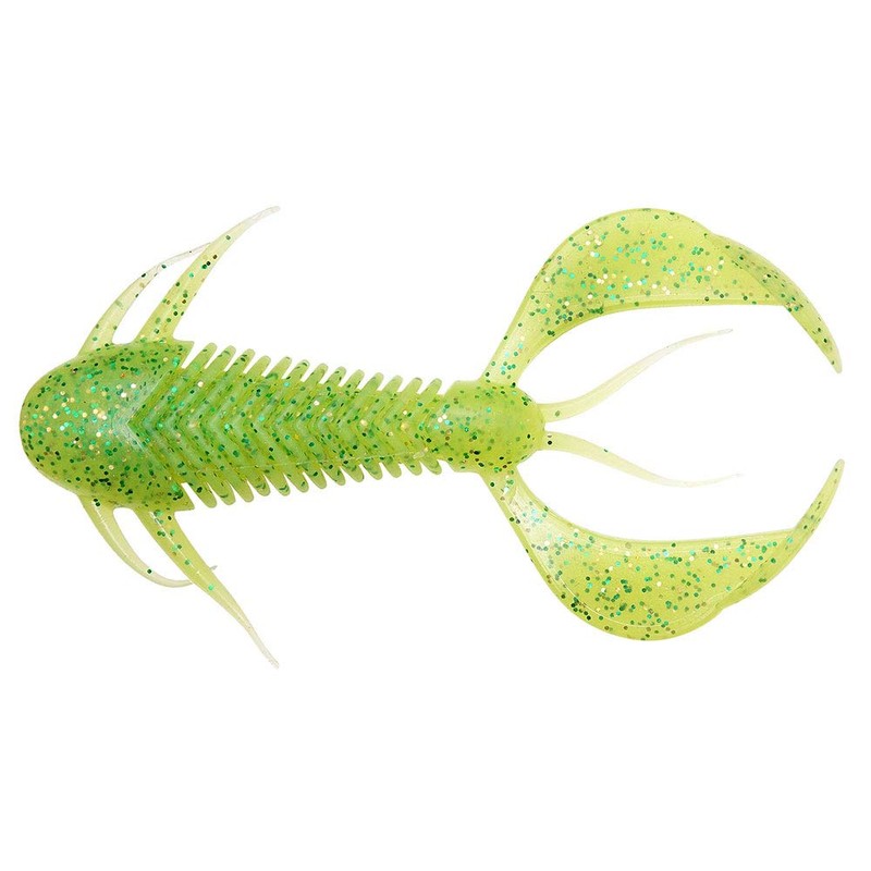Megabass ROCK HOG 2inch Chart/Green & Gold Flakes