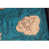 Beautifully Detailed! Kaua'i 3D Wood Map