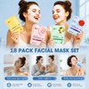 18PCS Face Masks Skincare,Hydrating Sheet Face Masks Skincare for Women