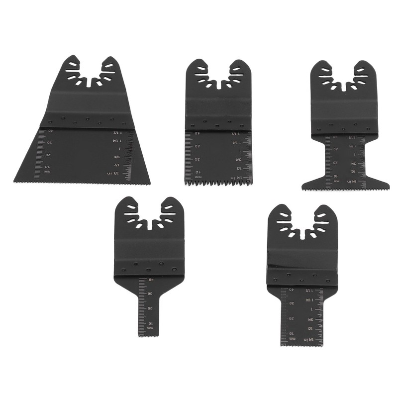 11PCS Oscillating Saw Blade Quick Release Carbon Steel Woodworking Straight