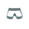 Kitchen Craft KC3568 Metal Cookie Cutter-Medium 9cm Shorts Design, Silver