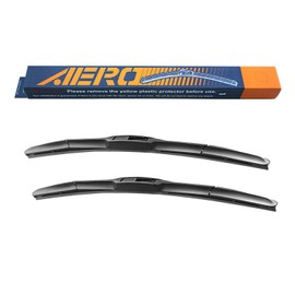 AERO Hybrid 26" + 18" Premium Quality All-Season Windshield Wiper Blades (Set of 2)