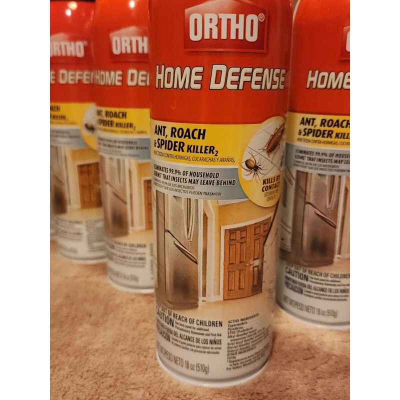 ORTHO Lot of 8: Ortho Home Defense 18 oz. Aerosol