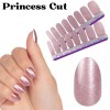Color Street Nail Polish Strips~ Princess Cut ~Rose Gold Shimmer