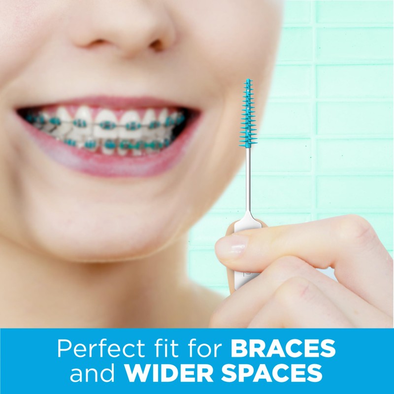 GUM Soft-Picks Wide Space, Easy to Use Dental Picks for