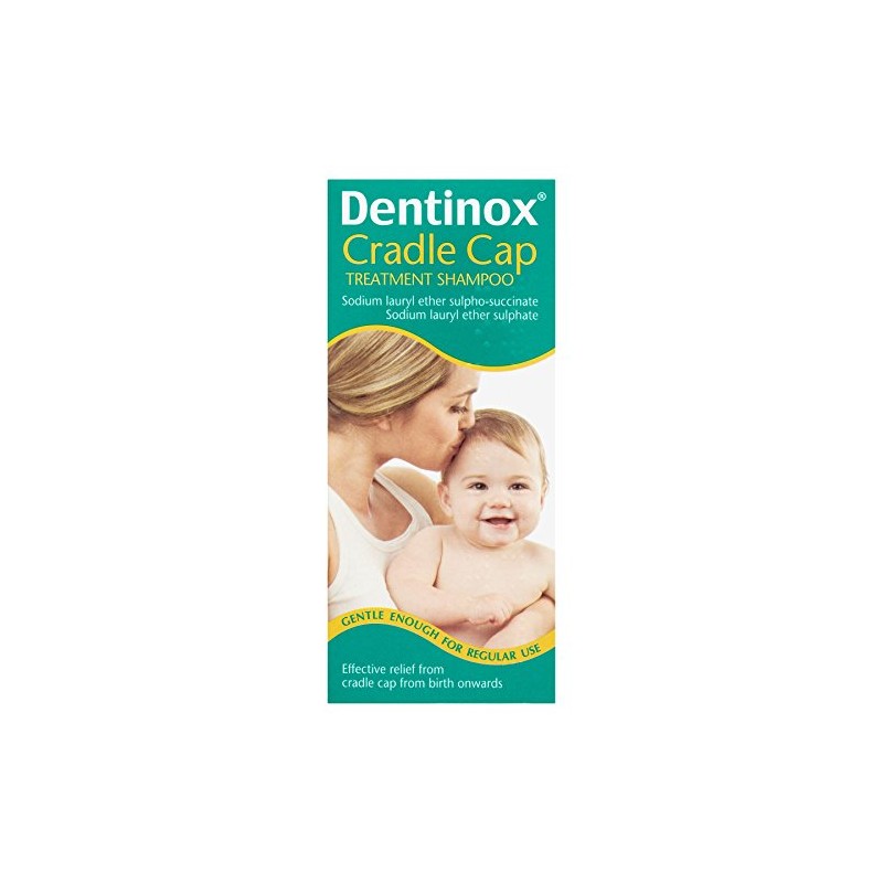 6 x Dentinox Cradle Cap Treatment Shampoo 125ml