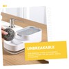 WOONEKY Pump Type Soap Dispenser Foaming Design Refillable Kitchen Soap
