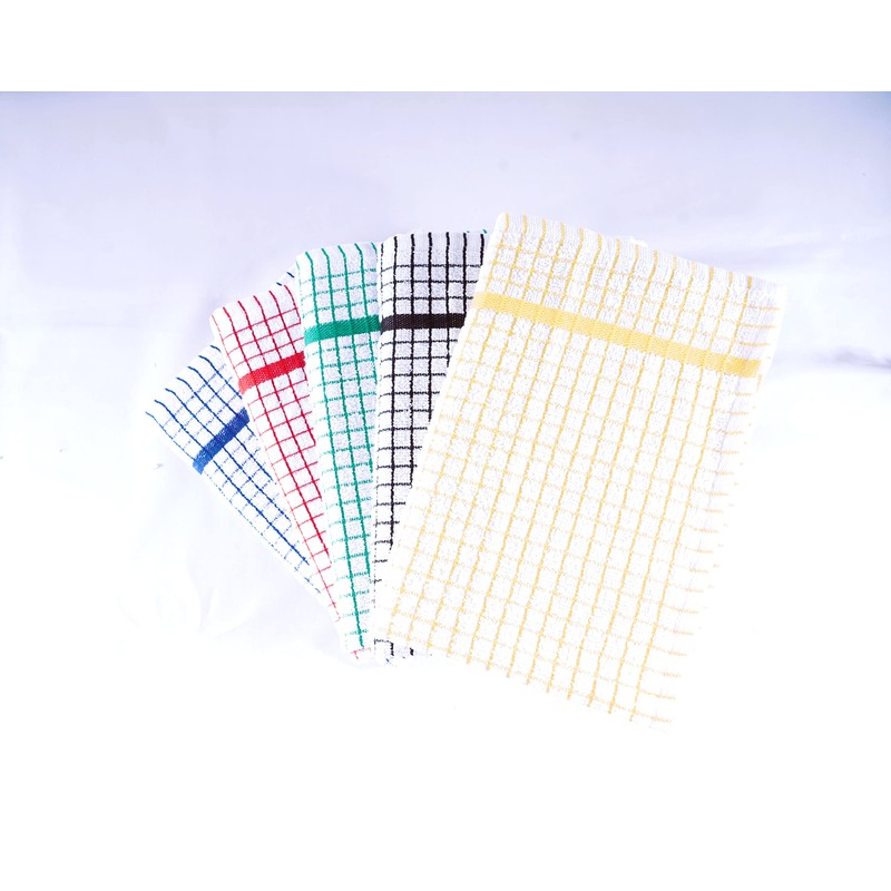 QUALITY HOME TEXTILES 100% Cotton Luxury Terry Towelling Tea Towels
