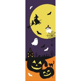 Hamamonyo Tenugui Halloween Moon