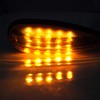 ECCPP 2 Red 2 Amber Tear Drop LED Marker Light