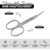 Baby Nail Scissors - Slightly Rounded Blade - Hand Polished