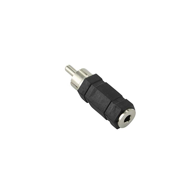 RCA Male to 3.5mm Mono Female Cable Connector Audio Adaptor