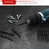 SHAOHUA Triangle Screwdriver Set, 10Pcs S2 Steel Triangle Drill Bit