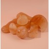 Windfulogo 2 Pcs Heart Shape Himalayan Salt Massage Stones Hot