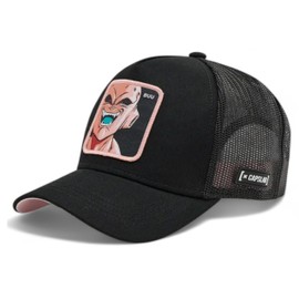 Capslab Dragon Ball Caps für Herren, Trucker-Kappe mit Goku-Stickerei, Vegeta und mehr. Holen Sie sich einen modernen Look und zeigen Sie Ihre Leidenschaft für Dragon Ball. Komfort und Stil. BUU