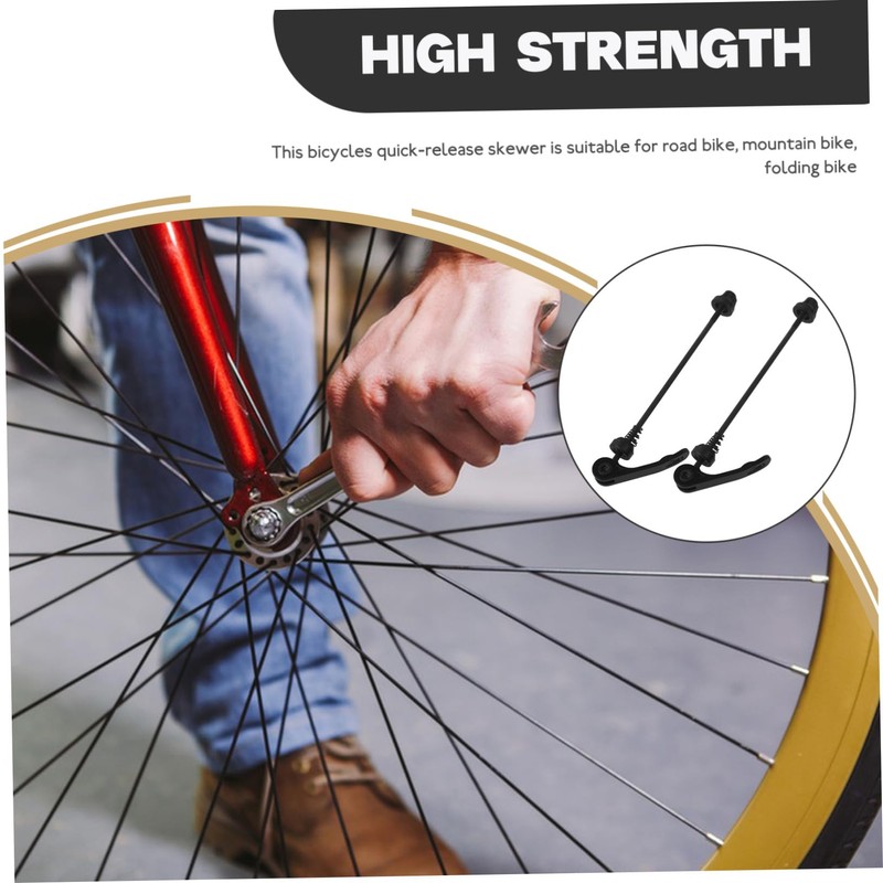 BESPORTBLE Bicycle Hub Quick Release Lever Bike Part Durable Metal