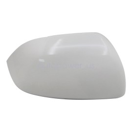 Soillar Rearview Mirror Cover Cap White Passenger Side RH Fits For VW Atlas 2018-2022