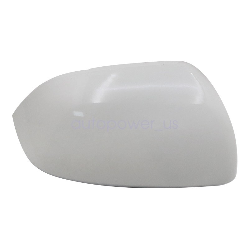 Soillar Rearview Mirror Cover Cap White Passenger Side RH Fits