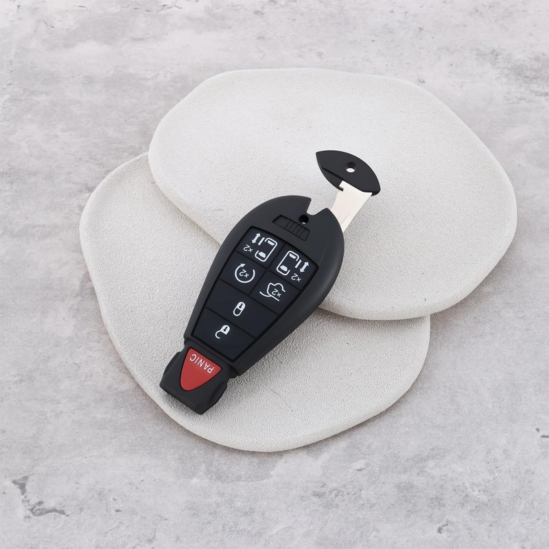 LT Easiyl 6 Button Remote Key Shell Compatible with Chrysler