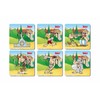 SD Toys Asterix Olympic Games Coasters, Cork, Multicoloured, 3 x