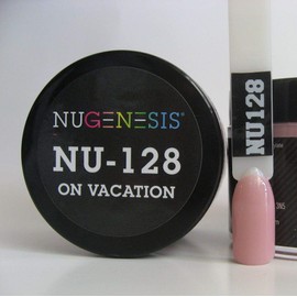 NuGenesis Nail Dipping Powder Color 1.5oz/43g Jar - (NU128 ON VACANTION)