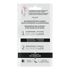 DR. SCHELLER Face Mask & Eye Mask, Regenerating Almond, 10 ml