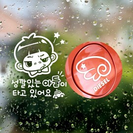 Jeje Deco P_Tempered Son Reflection+Right side of fuel filler wing Diesel W / P_성깔있는아들 반사+주유구날개우측 디젤W