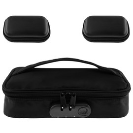 Lockable Toy Storage Bag Portable Locking Bag with Mini Zipper Box Lightweight Locking Organizer Lightweight Organizer Convenient Lockable Storage for Women Men