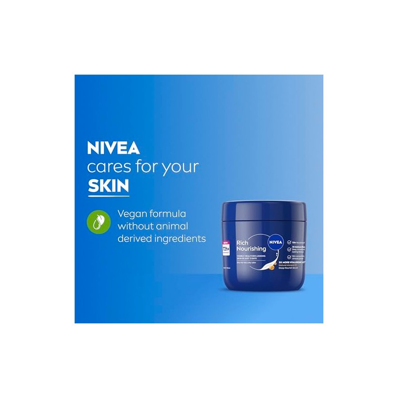 NIVEA BODY ESSENTIALS JAR RICH_CARING_CREAM 400ML