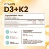 VivoNu Vitamin D3 K2 Supplement Softgels | Natural Nutritional Supplements