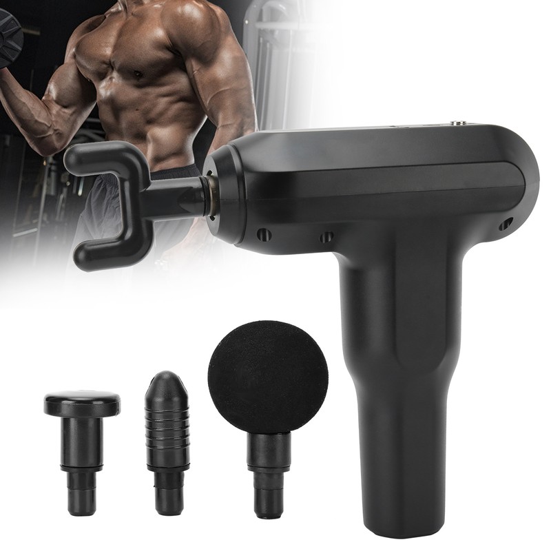 Fascia Massage Gun Electric Deep Tissue Muscle Relaxation Percussion Massager