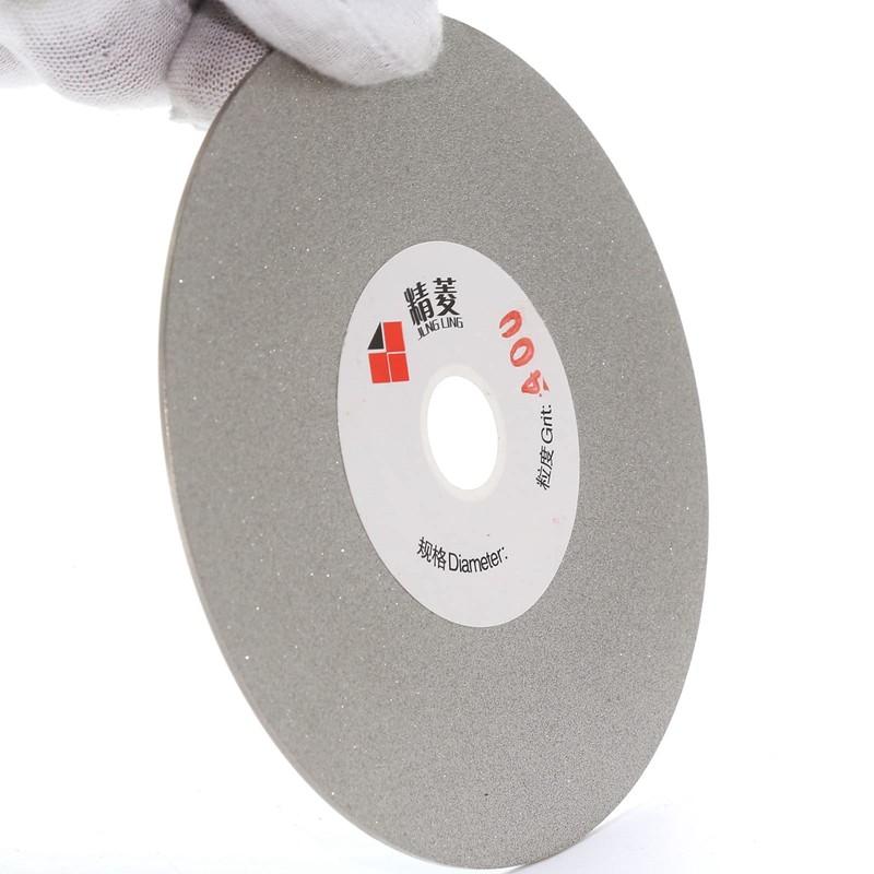 JINGLING 4" inch 100mm Diamond Flat Lap Disc Coated Grinding