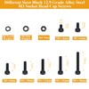Sutemribor M3 Screw Nut Washer Set Black 565pcs M3 x
