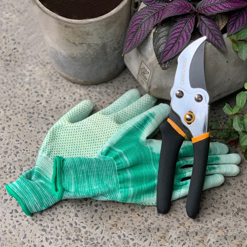 Centurion 1299 8" Steel Bypass Pruning Shears, Garden Shears, Hand