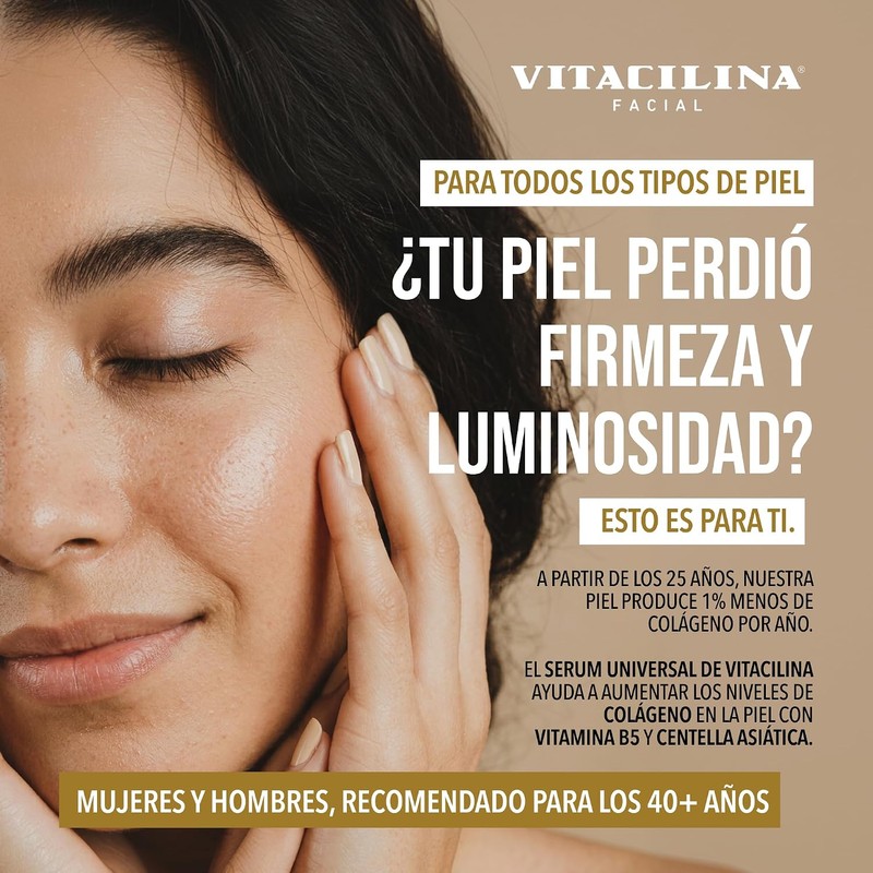 Vitacilina Serum Universal │ Colágeno + Vit. B5 + Centella
