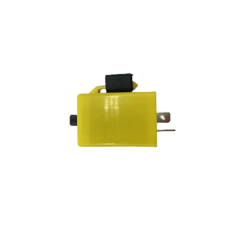 LK 2Pcs 2-Pin Speed Flasher Relay for DC 12V Adjustable