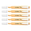 STABILO Swing Cool Pastel Highlighters - Sorbet Apricot, Pack of