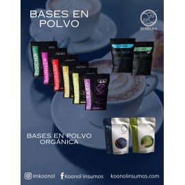 Matcha, Taro, Chai Original, Manzana Canela, Shibumi 250g