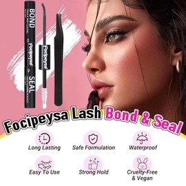 DIY Lash Extension Kit，180pcs Lash Clusters with Bond and Seal DIY Eyelash Extension Kit 40P Cluster Lashes C Curl with 9-15mm Mixed Length Lash Extension Kit Makeup Eyelashes Extensions Flawless Cosmetic