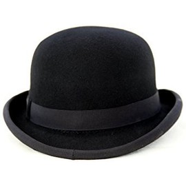 100% Wool Bowler Hat - A real design classic - Size 58cm