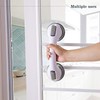 2 PCS Shower Handle Suction Cup, Plastic Bathtub Suction Handle